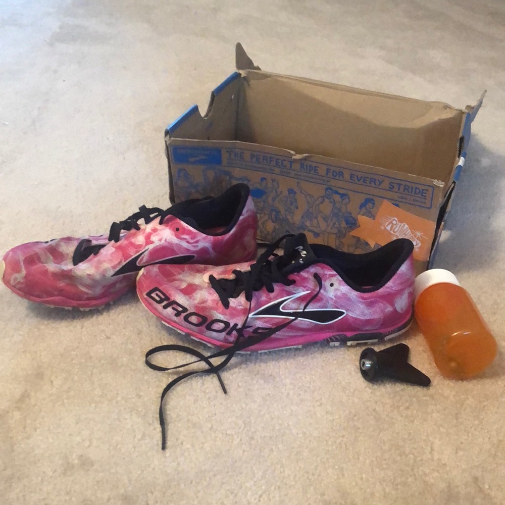 Brooks track and field/XC spikes